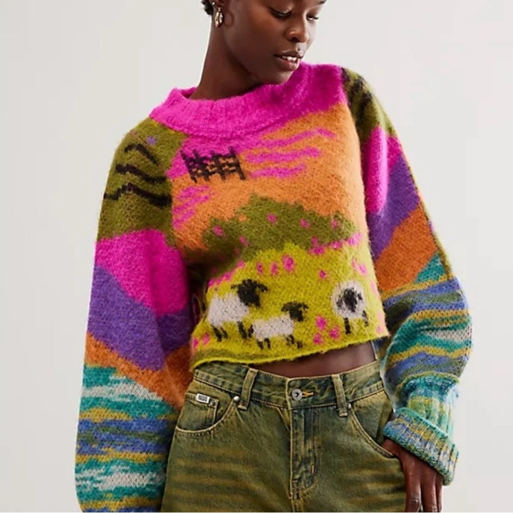Free People Farmhouse Sweater (RARE)